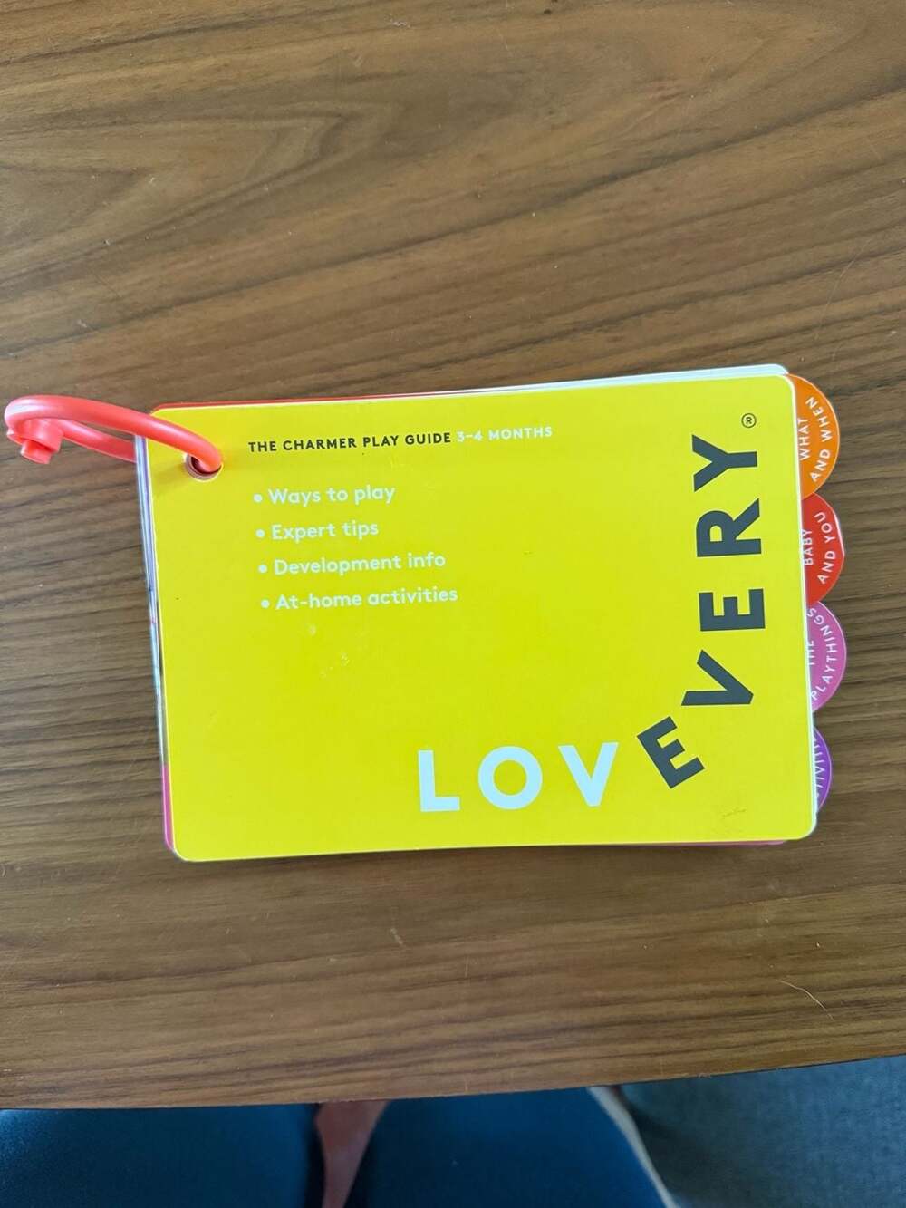 Lovevery The Charmer Play Guide 3-4 Months